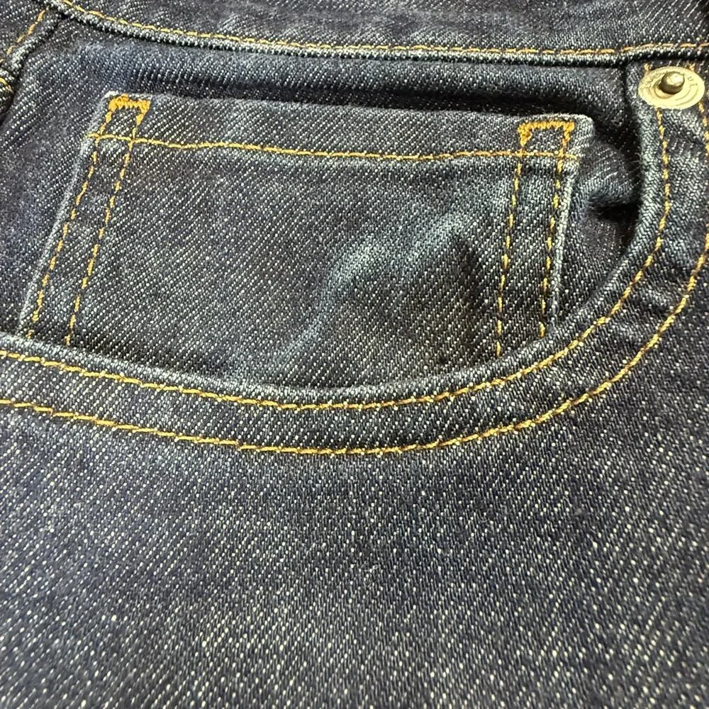 Everlane Women's Way High Straight Leg Ankle Jeans Dark Wash Denim Sz 32 - Picture 4 of 13